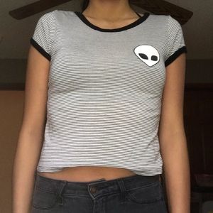 Alien Crop Top